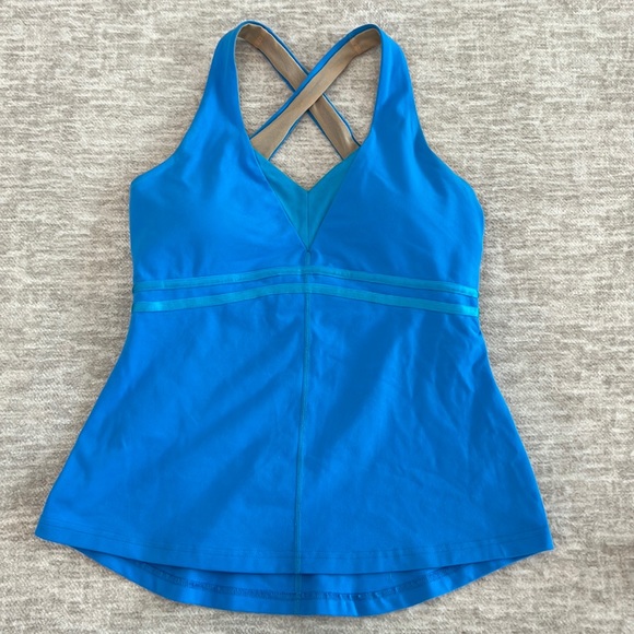 lululemon athletica Blue Tank Top - Picture 2 of 10